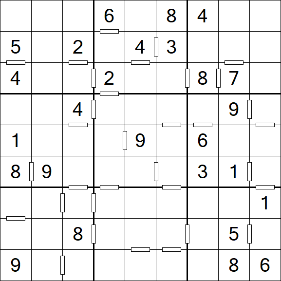 Consecutive Sudoku - Medio