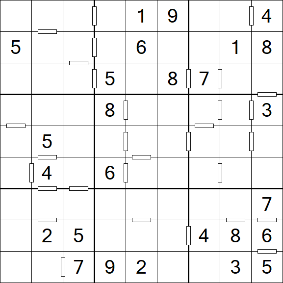 Consecutive Sudoku - Medio