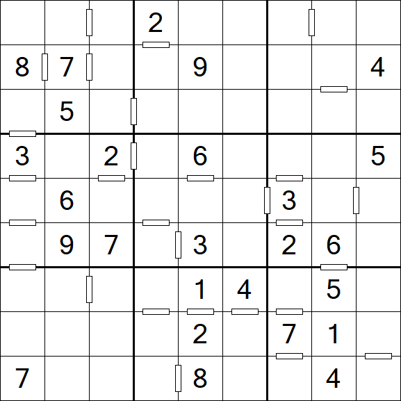 Consecutive Sudoku - Medio