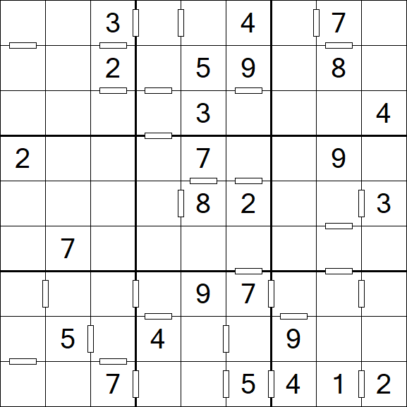 Consecutive Sudoku - Medio
