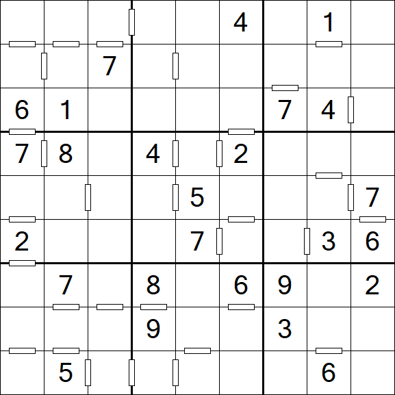 Consecutive Sudoku - Medium
