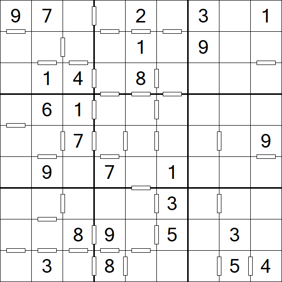 Consecutive Sudoku - Medium