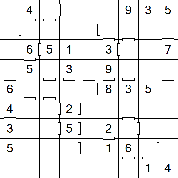 Consecutive Sudoku - Medium