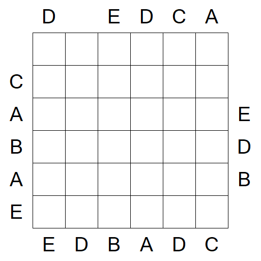 Easy as ABC - Medium