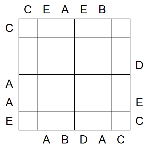 Easy as ABC - Médio