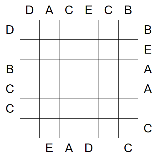 Easy as ABC - Medium