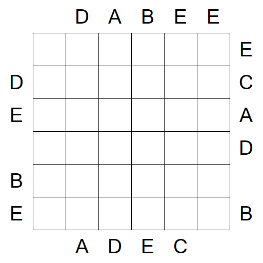 Easy as ABC - Medium