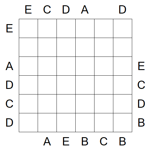 Easy as ABC - Medium