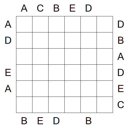 Easy as ABC - Medium