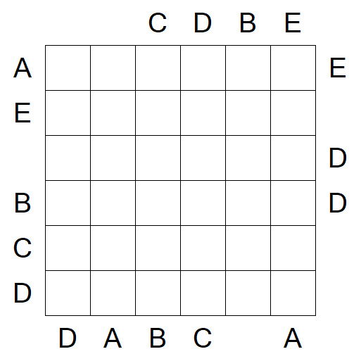 Easy as ABC - Medium