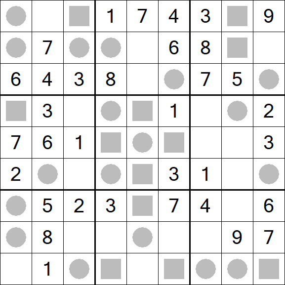 Even-Odd Sudoku - Easy