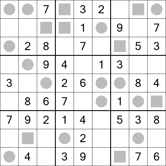 Even-Odd Sudoku - Easy