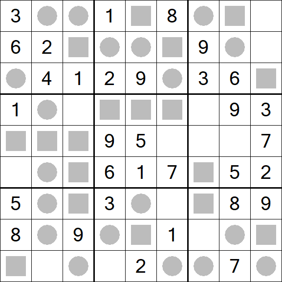Even-Odd Sudoku - Simple
