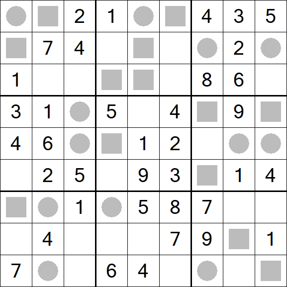 Even-Odd Sudoku - Simple