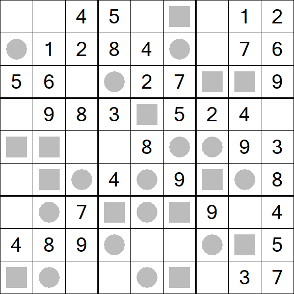 Even-Odd Sudoku - Simple
