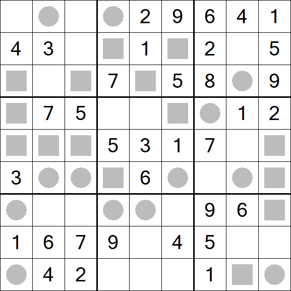 Even-Odd Sudoku - Einfach