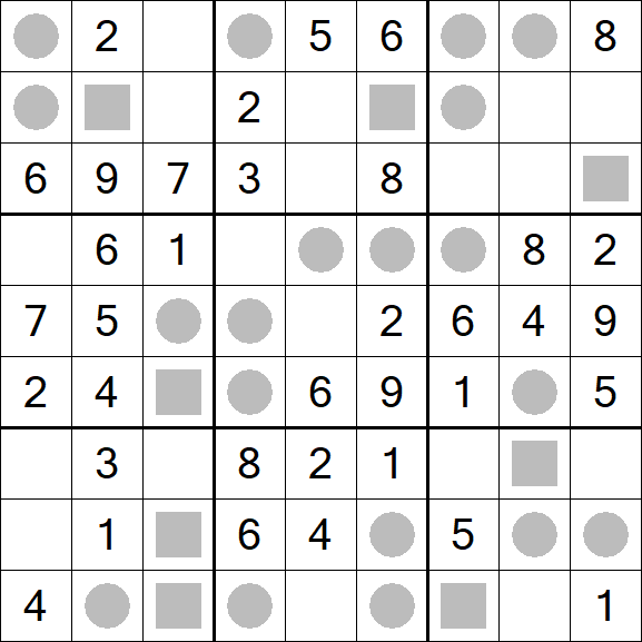 Even-Odd Sudoku - Fácil
