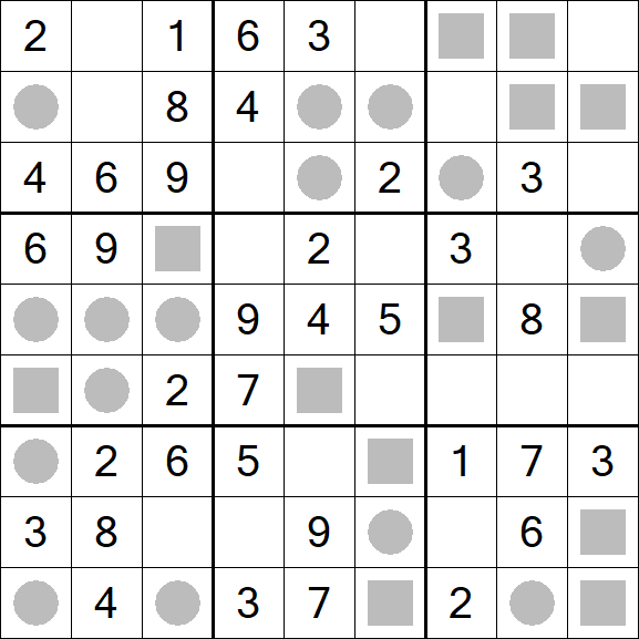 Even-Odd Sudoku - Fácil