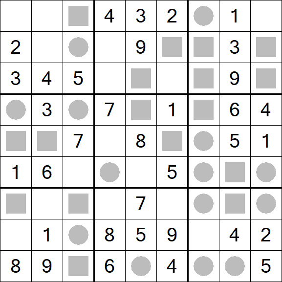 Even-Odd Sudoku - Easy