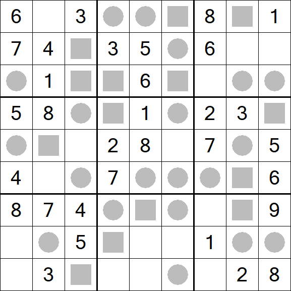 Even-Odd Sudoku - Easy