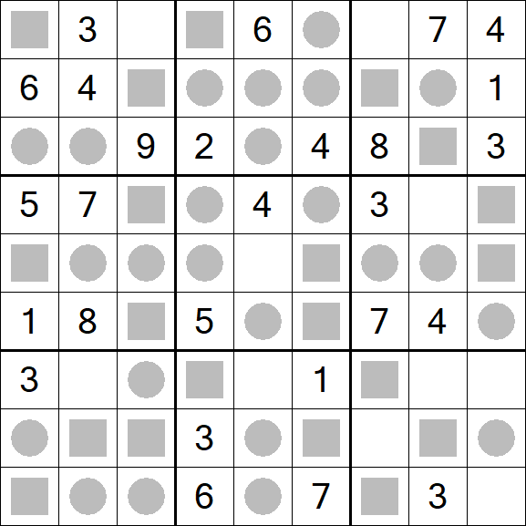 Even-Odd Sudoku - Easy