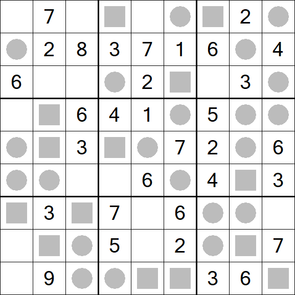 Even-Odd Sudoku - Easy