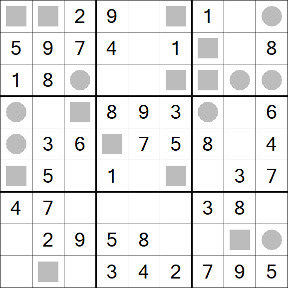 Even-Odd Sudoku - Easy