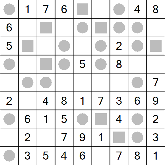 Even-Odd Sudoku - Easy