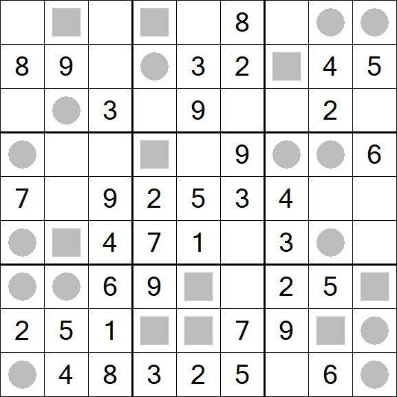 Even-Odd Sudoku - Fácil