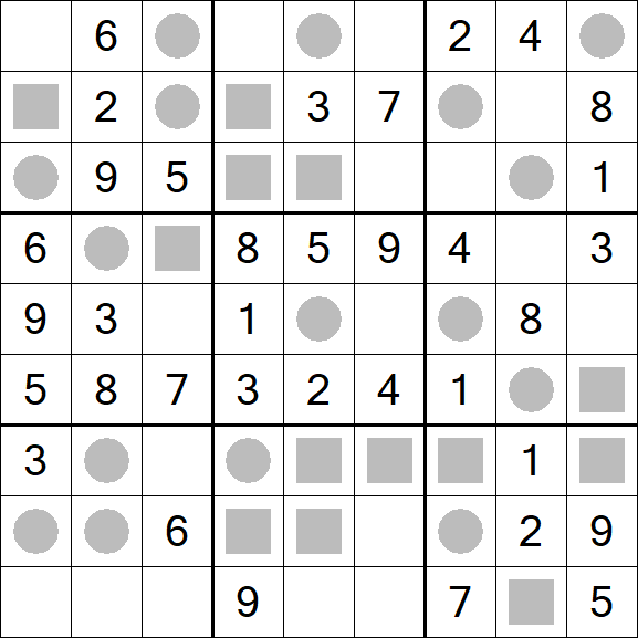Even-Odd Sudoku - Easy