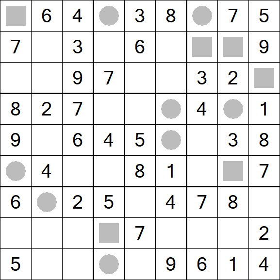 Even-Odd Sudoku - Easy