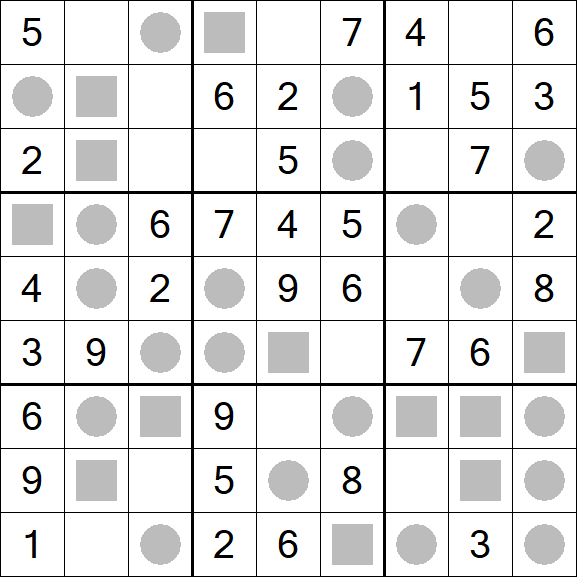 Even-Odd Sudoku - Easy