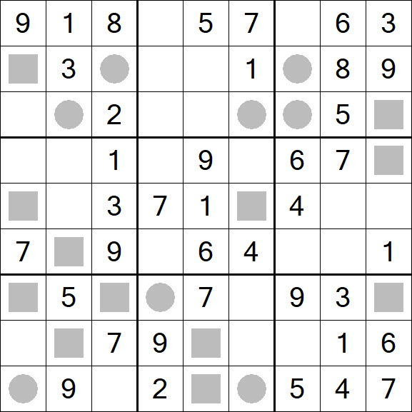 Even-Odd Sudoku - Simple