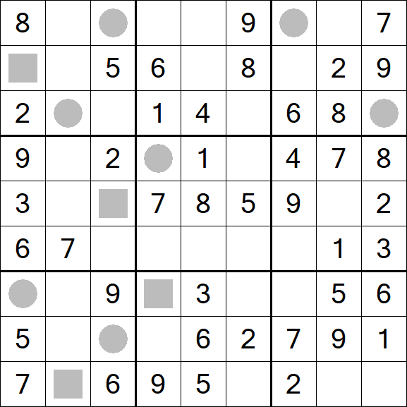 Even-Odd Sudoku - Simple