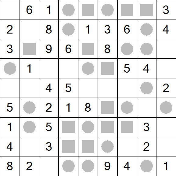 Even-Odd Sudoku - Simple