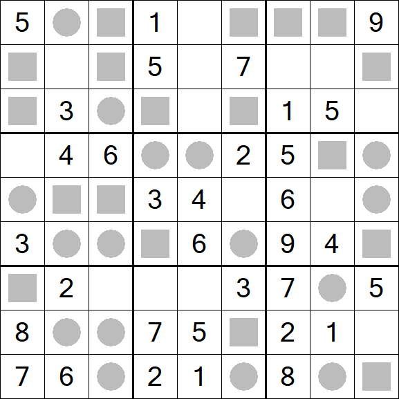 Even-Odd Sudoku - Simple