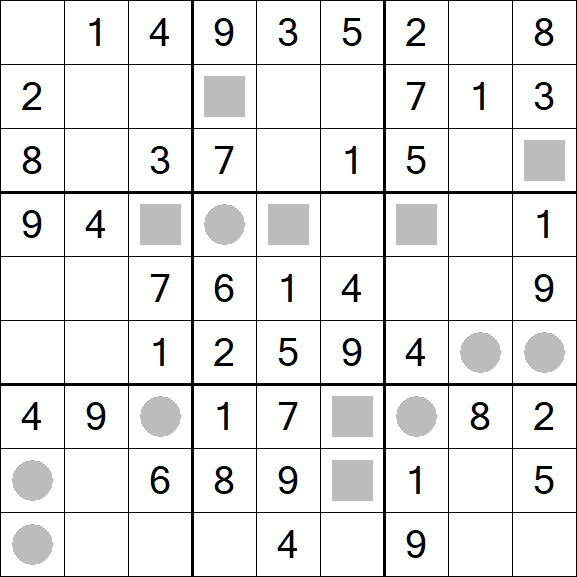 Even-Odd Sudoku - Simple