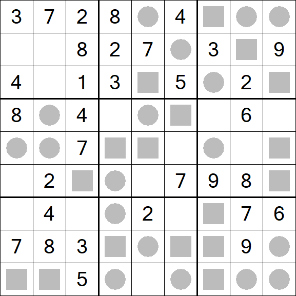 Even-Odd Sudoku - Simple