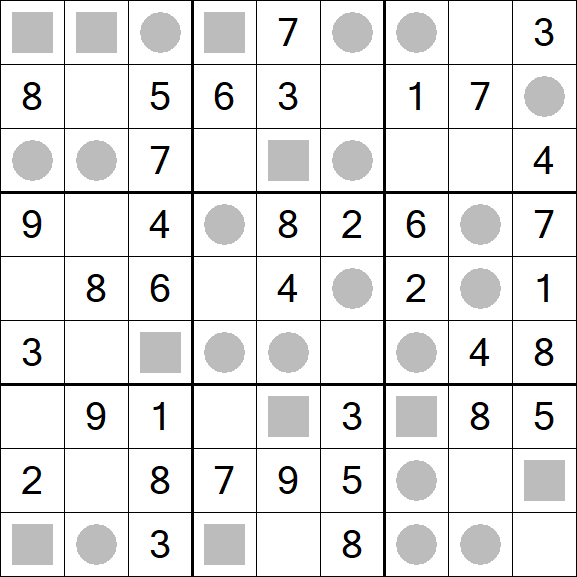 Even-Odd Sudoku - Simple
