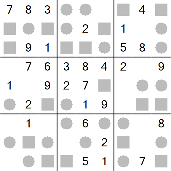 Even-Odd Sudoku - Simple