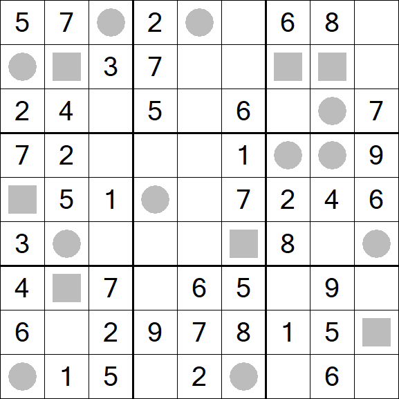 Even-Odd Sudoku - Simple
