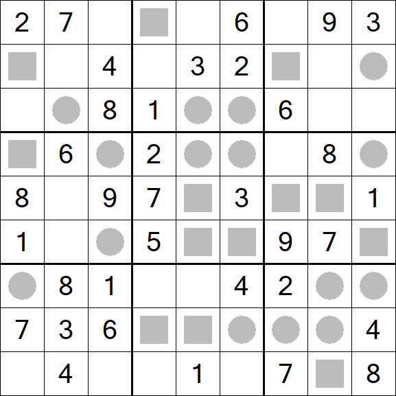 Even-Odd Sudoku - Simple