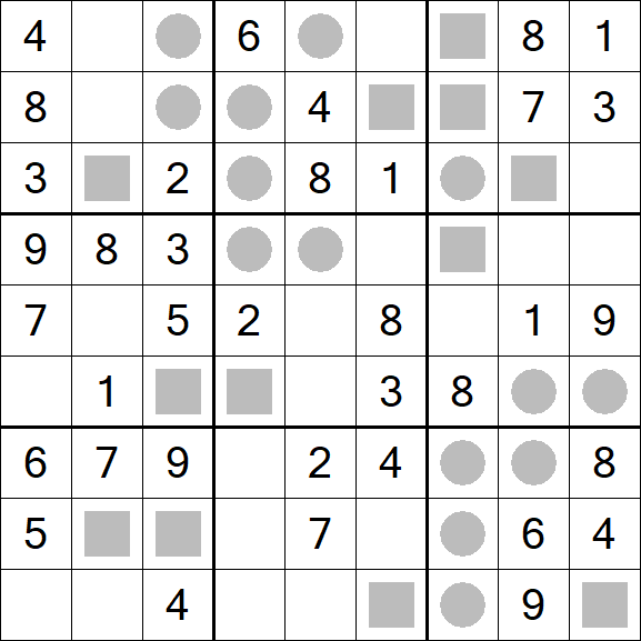 Even-Odd Sudoku - Simple