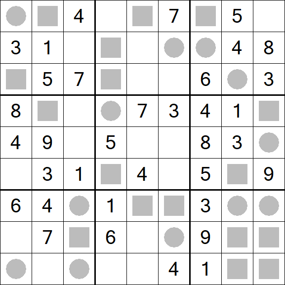 Even-Odd Sudoku - Simple