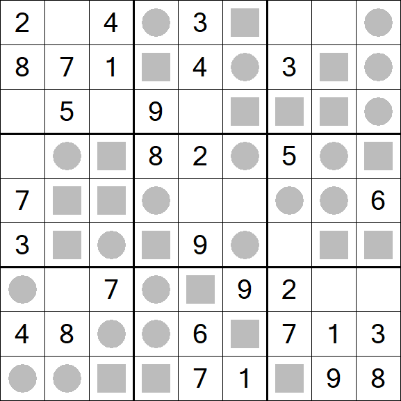 Even-Odd Sudoku - Simple