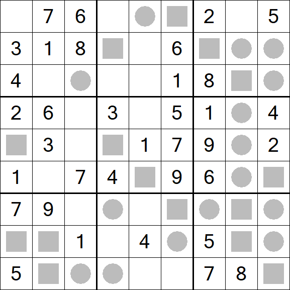 Even-Odd Sudoku - Simple