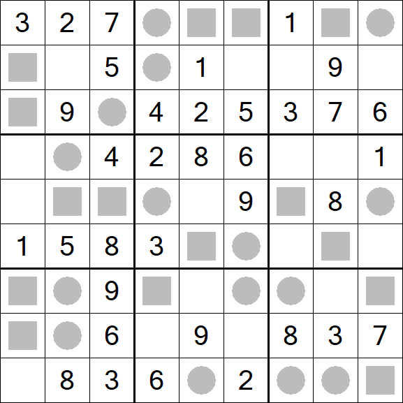Even-Odd Sudoku - Simple