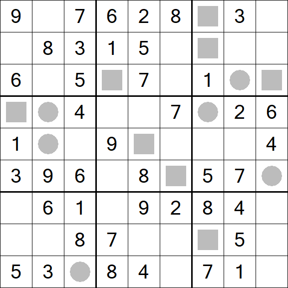 Even-Odd Sudoku - Simple