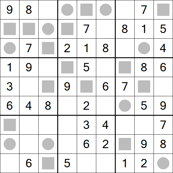 Even-Odd Sudoku - Simple