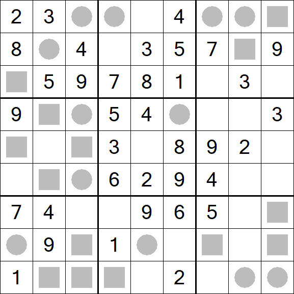 Even-Odd Sudoku - Easy